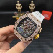 Richard Mille RM 11-03 Replica Watch For Men – Swiss Movement, Diamond-Set Bezel, Luxury Timepiece - Image 3