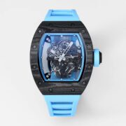 Replica Richard Mille RM 055 Carbon Fiber Men's Watch: A Masterpiece of Innovation, Craftsmanship, and Modern Elegance - Image 6