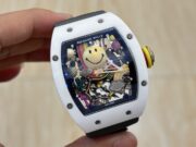 Richard Mille RM 88 Replica AAA – White Ceramic, Black Strap, Swiss Tourbillon Look - Image 2