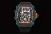Swiss Made RICHARD MILLE RM 21-02 Replica Tourbillon Aerodyne Best Quality with Skeleton Dial - Image 4