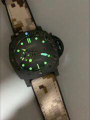 Panerai Submersible PAM1513 Carbotech GMT Navy Seals Edition 44MM(1;1Super Clone) - Image 8