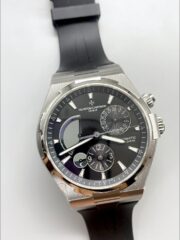 Vacheron Constantin Power Reserve Grey Dial Stainless Steel Casing-RubberStrap (1:1Super Clone) - Image 2