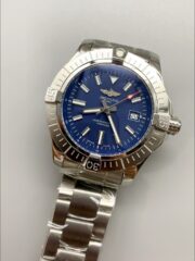 Breitling Avenger 43 Automatic Blue Dial Steel Strap (1:1Super Clone) - Image 3