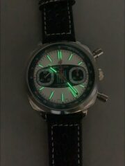 Breitling Top Time Chronograph Blue Leather Strap Watch(1;1Super Clone) - Image 9