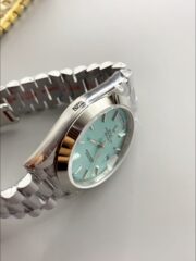 Rolex Day Date Presidential M228206-0004 904L Steel 40MM – Light Blue Dial (1:1Super Clone) - Image 5