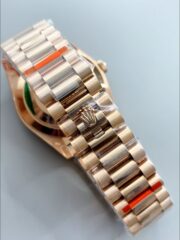 Rolex Day Date Presidential 18K Rose Gold Watch 40MM – Olive Green Dial(1:1Super Clone) - Image 8