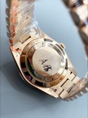 Rolex Day Date Presidential 18K Rose Gold Watch 40MM – Olive Green Dial(1:1Super Clone) - Image 6