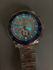 Rolex Yachtmaster II Stainles Steel Ref.116681 Two Tone (1:1Super Clone） - Image 9