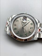 Rolex Datejust M126300 41MM ETA3235 Grey Arabic Dial – 904L Steel Casing(1:1Super Clone) - Image 5