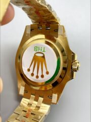 Rolex GMT-Master II Tiger Eye Dial Gold and Steel Bracelet (1:1 Super Clone) - Image 6