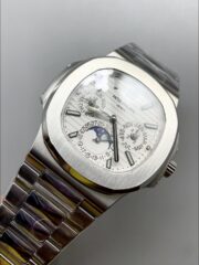 Patek Philippe Nautilus 5740 Perpetual Calendar Stainless Steel White Dial (1:1Super Clone) - Image 5