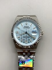 Rolex Land-Dweller 127336 Ice Blue Honeycomb 40MM (1;1 Super Clone)