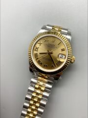 Rolex Datejust Gold with Roman Dial in 36MM (1;1Super Clone) - Image 3