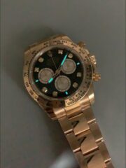 Rolex Daytona Black Dial Rose Gold Model 116509(1;1Super Clone) - Image 9