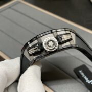 Richard Mille RM 11-03 Replica Black Ceramic Case with Black Rubber Strap | Skeleton Dial Watch For Men - Image 8