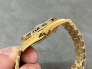 1:1 super clone Day Date Rolex Weekly Journal 18K Yellow Gold Plated counter weight - Image 6