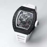 Replica Richard Mille RM055 NTPT Carbon Watch - Swiss Skeleton Dial - Image 4