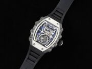 Swiss Richard Mille RM 21-01 Replica Tourbillon Aerodyne Carbon Tpt Watch For Men – High-End Skeleton Dial - Image 3
