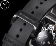 Best Richard Mille RM 052 Replica Black Carbon Fiber Case Watch – Men’s Luxury Watch With Skeleton Skull Dial - Image 10