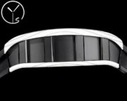 Best Swiss Replica Richard Mille RM52 Skull Tourbillon Watch with Rubber Strap - Image 4