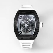 Replica Richard Mille RM055 NTPT Carbon Watch - Swiss Skeleton Dial - Image 2