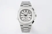 Patek Philippe Nautilus 5980 Silver Chronograph – Watch & Excellence