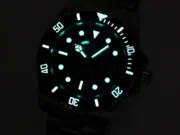 Rolex Submariner PARAKEET – Custom Black Gradient Green Dial with Red Bezel – 904L Stainless Steel by Official Store - Image 2