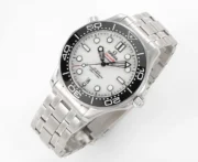 Omega Seamaster Planet Ocean 600m Co-Axial Master Chronometer 42mm Diver’s Watch – Stainless Steel with Black Ceramic Bezel, White Dial by Brand - Image 2