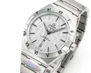 Omega Constellation Ceramic Silver Watch - Image 3