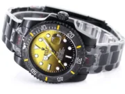Rolex Submariner PARAKEET – Custom Gradient Green Dial, Black Carbon Fiber Bezel, 904L Stainless Steel - Image 3