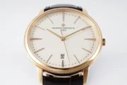 Vacheron Constantin Patrimony 85180 – Gold Case, Brown Leather Strap, Minimalist Design, Best - Image 8