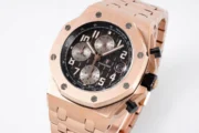 Audemars Piguet Royal Oak Offshore Rose Gold Black Dial Chronograph - Image 3