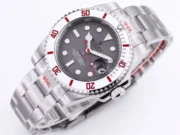 Rolex Submariner PARAKEET – Custom Gradient Green Dial, Carbon Fiber Bezel, Stainless Steel - Image 4