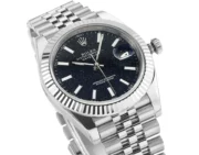 Rolex Datejust 41mm Watch – Gold Sandstone Dial, Stainless Steel Jubilee Bracelet - Image 4