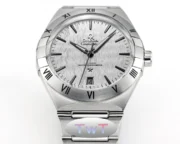 Omega Constellation Ceramic Silver Watch - Image 5