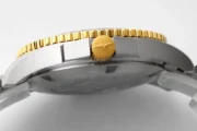 Longines Conquest Diver Watch Gold Bezel Steel - Image 5