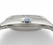 Rolex Datejust 41mm – Silver Stainless Steel with Grey Dial - Image 6