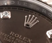 Rolex Datejust 41mm Watch – Brown Dial, Two-Tone Steel and Rose Gold, Fluted Bezel - Image 6