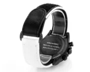 Rolex Daytona Carbon Fiber Custom Edition – Black with White Strap - Image 8