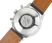 Breitling Navitimer Chronograph Silver Leather - Image 8