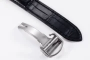 Cartier Ballon Bleu 42mm Silver Black Leather - Image 3