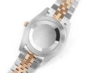 Rolex Datejust 41mm Watch – Brown Dial, Two-Tone Steel and Rose Gold, Fluted Bezel - Image 8