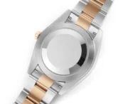 Rolex Datejust 41mm Two-Tone Rose Gold and Stainless Steel Watch with Diamond Dial - Image 8