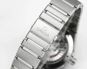Omega Constellation Ceramic Silver Watch - Image 9