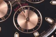 Rolex Daytona Watch – Black Dial with Rubber Strap - Image 9