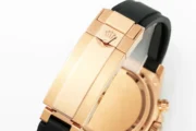 Rolex Daytona Watch – Gold with Black Dial and Rubber Strap – Limited Stock - Image 9