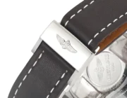 Breitling Navitimer Chronograph Silver Leather - Image 9