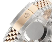 Rolex Datejust 41mm Watch – Brown Dial, Two-Tone Steel and Rose Gold, Fluted Bezel - Image 9