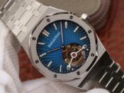 Audemars Piguet Royal Oak (TOURBILLON EXTRA-THIN) 1:1 Superclone(Blue tourbillon AP) - Image 3