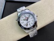 1:1 Superclone-Omega Seamaster Diver 300M Co-Axial Master Chronometer 42mm (White Dial Seamaster) - Image 5